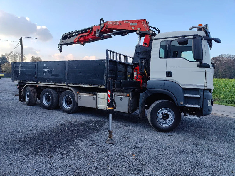 Tipper, Crane truck MAN Tridem 8x4 Euro6 Kipper Kraan Fassi F365: picture 11 Tipper, Crane truck MAN Tridem 8x4 Euro6 Kipper Kraan Fassi F365: picture 11