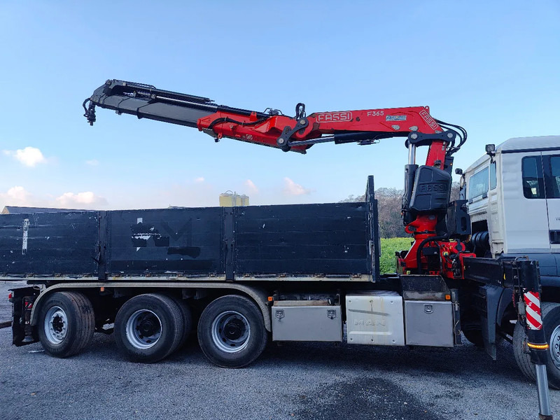 Tipper, Crane truck MAN Tridem 8x4 Euro6 Kipper Kraan Fassi F365: picture 10 Tipper, Crane truck MAN Tridem 8x4 Euro6 Kipper Kraan Fassi F365: picture 10