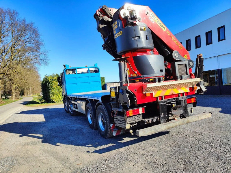 Mercedes-Benz Actros 4151 V8 8x4 roofcrane / dachdecker Palfinger PK78002 + Flyjib PJ170 - Dropside/ Flatbed truck, Crane truck: picture 4 Mercedes-Benz Actros 4151 V8 8x4 roofcrane / dachdecker Palfinger PK78002 + Flyjib PJ170 - Dropside/ Flatbed truck, Crane truck: picture 4