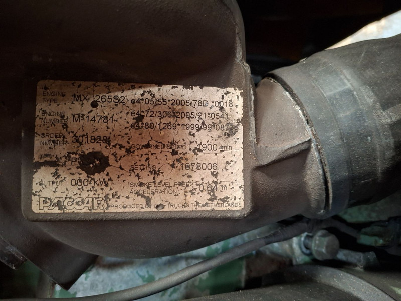 PACCAR MX265S2 - Engine: picture 4 PACCAR MX265S2 - Engine: picture 4