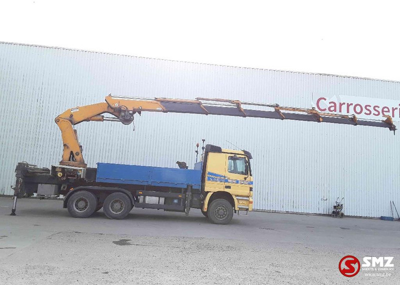 Mercedes-Benz Actros 3340 6x6 Effer 680 6s ext/remote 338'km - Dropside/ Flatbed truck, Crane truck: picture 4 Mercedes-Benz Actros 3340 6x6 Effer 680 6s ext/remote 338'km - Dropside/ Flatbed truck, Crane truck: picture 4