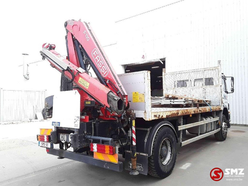 Dropside/ Flatbed truck, Crane truck Mercedes-Benz Axor 1833 Fassi f 110a: picture 11