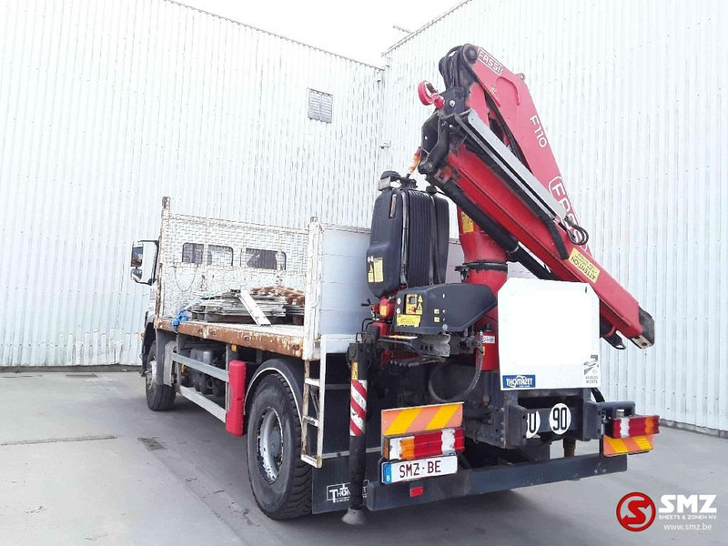 Dropside/ Flatbed truck, Crane truck Mercedes-Benz Axor 1833 Fassi f 110a: picture 9