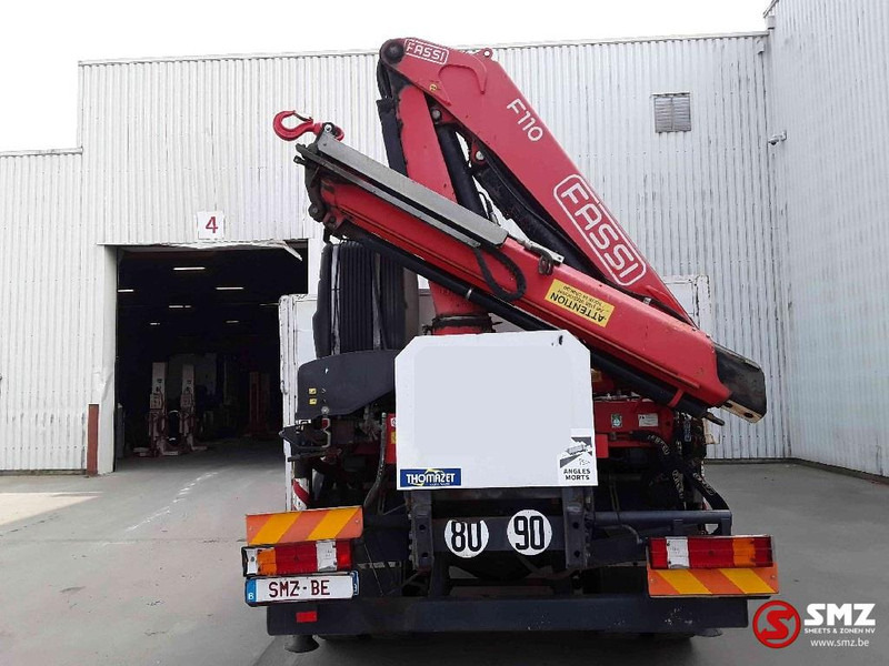 Dropside/ Flatbed truck, Crane truck Mercedes-Benz Axor 1833 Fassi f 110a: picture 10