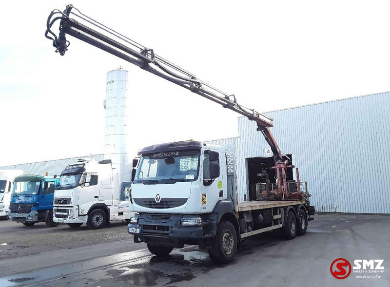 Renault Kerax 380 - Dropside/ Flatbed truck, Crane truck: picture 2 Renault Kerax 380 - Dropside/ Flatbed truck, Crane truck: picture 2