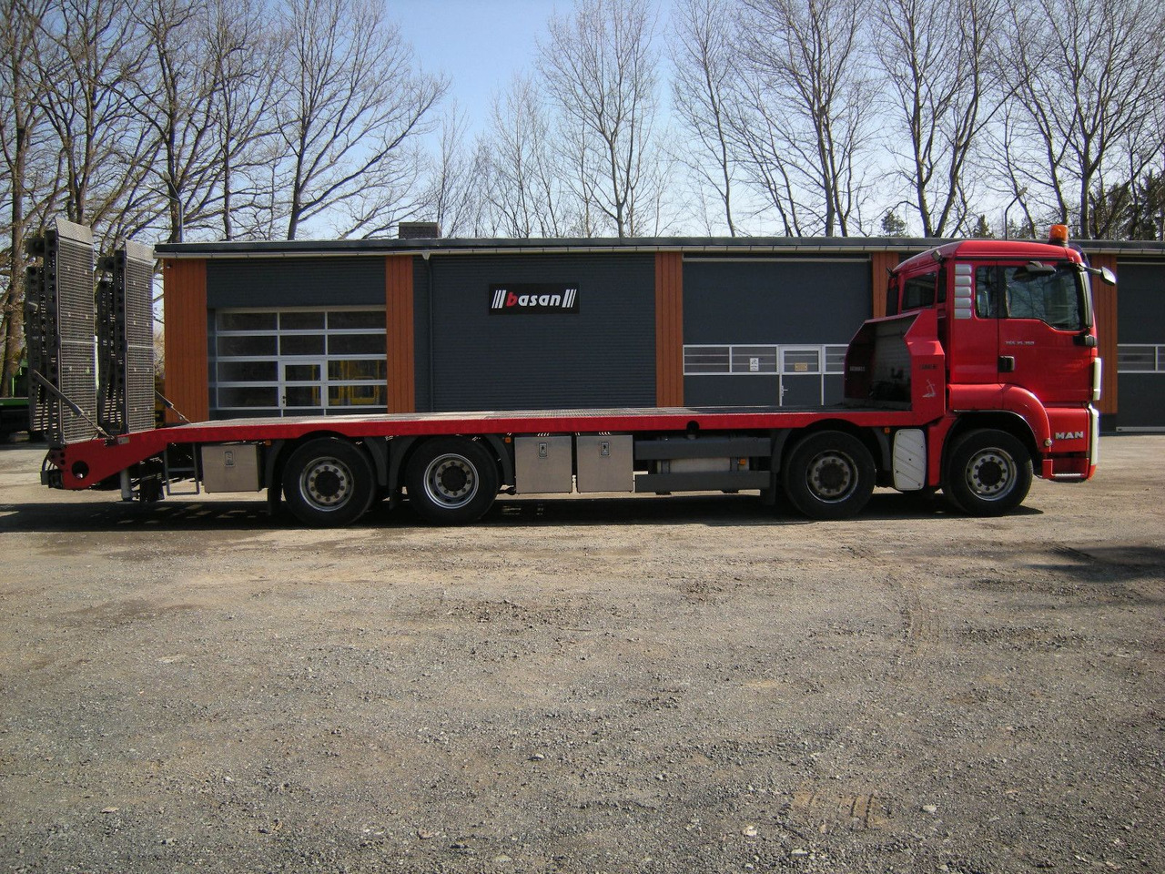 MAN 35.360, Zanner Plateau, Rampen, Winde - Tow truck: picture 2 MAN 35.360, Zanner Plateau, Rampen, Winde - Tow truck: picture 2