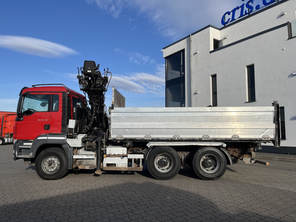 Tipper, Crane truck MAN TGS 26.540 6x6H  Palfinger Epsilon S290Z   AHK: picture 9