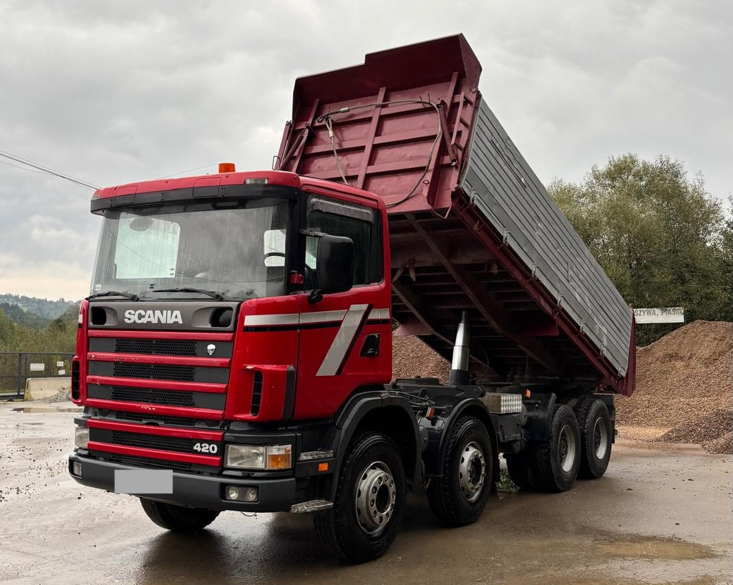 Scania R 124 420 8x4 Kipper Retarder - Tipper: picture 1 Scania R 124 420 8x4 Kipper Retarder - Tipper: picture 1