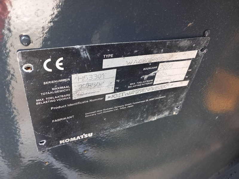 Komatsu WA480-8E0 - Wheel loader: picture 2 Komatsu WA480-8E0 - Wheel loader: picture 2