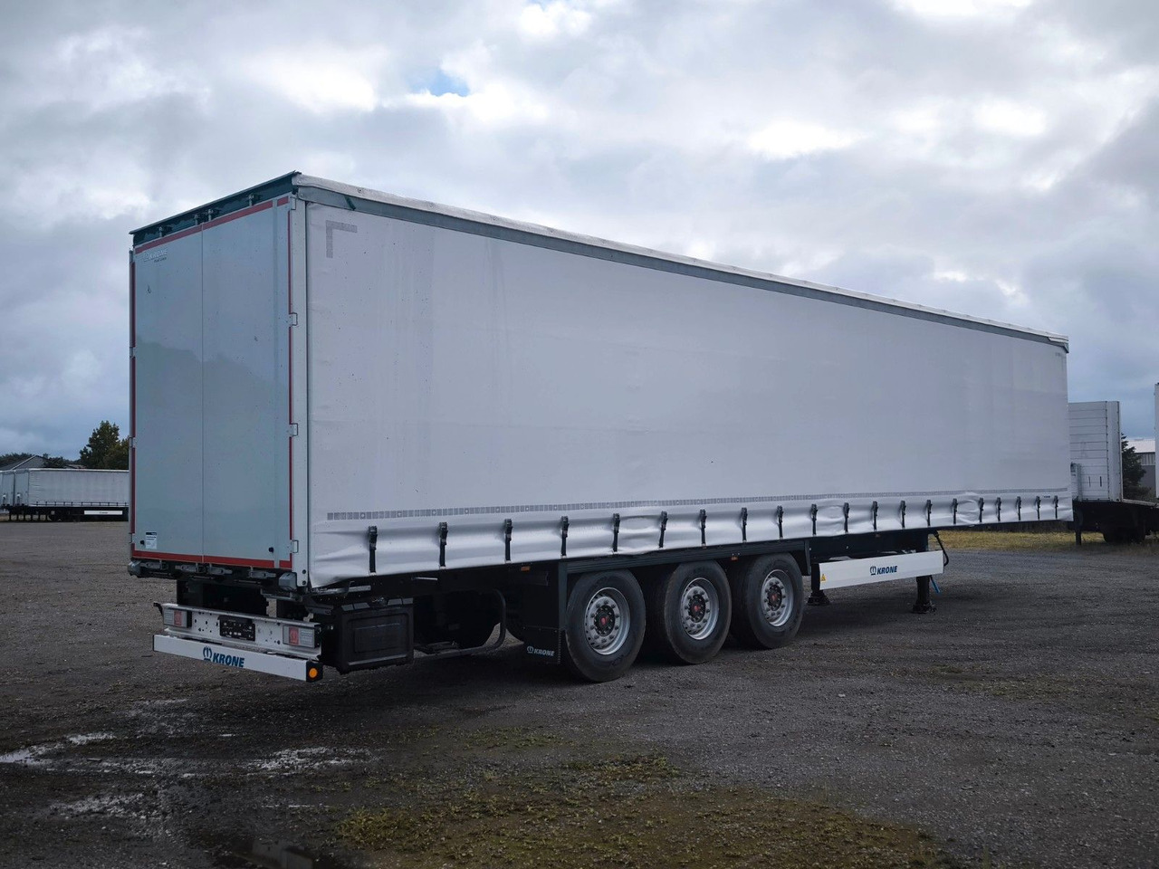Krone Planauflieger SDP 27  Edscha - Curtainsider semi-trailer: picture 4 Krone Planauflieger SDP 27  Edscha - Curtainsider semi-trailer: picture 4