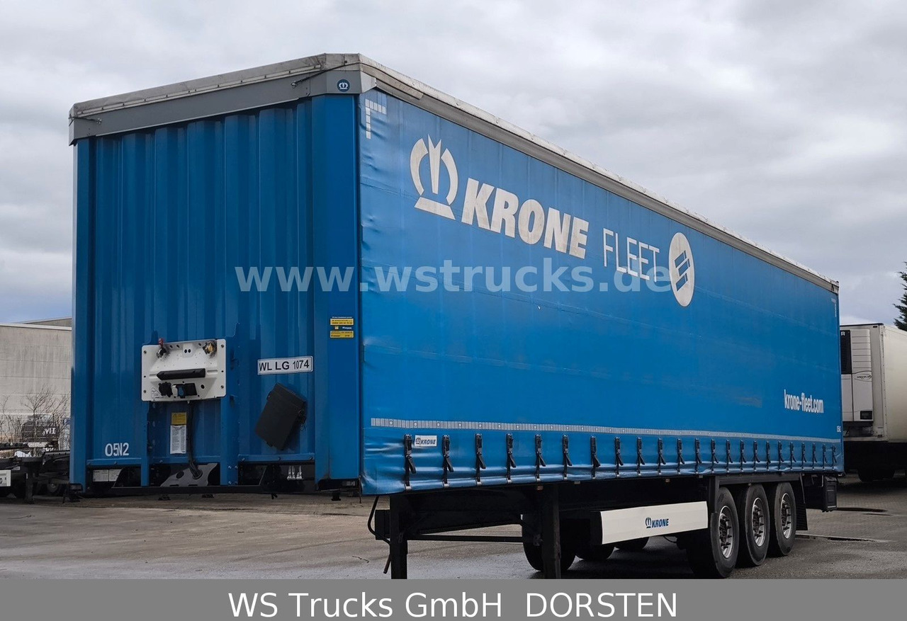 Krone SD 27 Planauflieger mit Edscha | ABS, EBS, XL - Curtainsider semi-trailer: picture 2 Krone SD 27 Planauflieger mit Edscha | ABS, EBS, XL - Curtainsider semi-trailer: picture 2