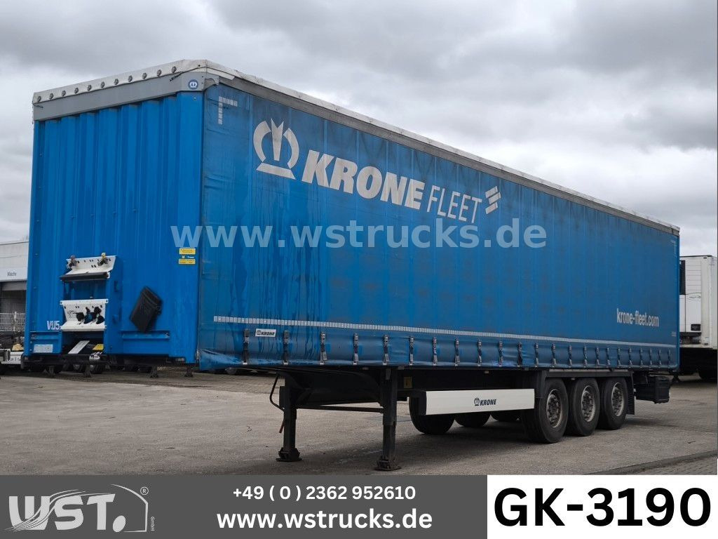 Krone SD 27 Planauflieger mit Edscha | ABS, EBS, XL - Curtainsider semi-trailer: picture 1 Krone SD 27 Planauflieger mit Edscha | ABS, EBS, XL - Curtainsider semi-trailer: picture 1