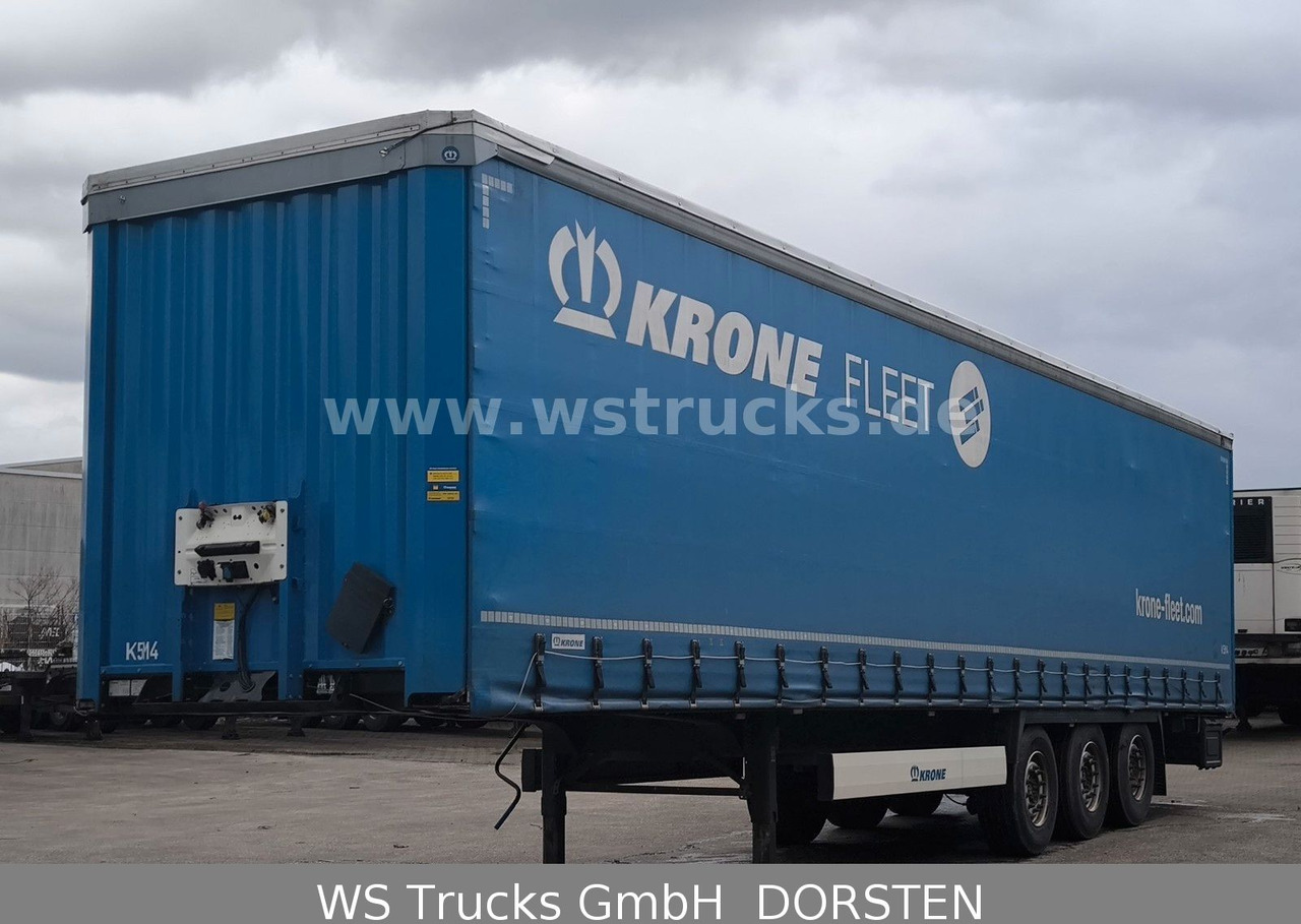 Krone SD 27 Planauflieger mit Edscha | ABS, EBS, XL - Curtainsider semi-trailer: picture 2 Krone SD 27 Planauflieger mit Edscha | ABS, EBS, XL - Curtainsider semi-trailer: picture 2