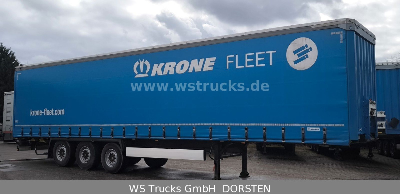 Krone SD 27 Planauflieger mit Edscha | ABS, EBS, XL - Curtainsider semi-trailer: picture 4 Krone SD 27 Planauflieger mit Edscha | ABS, EBS, XL - Curtainsider semi-trailer: picture 4