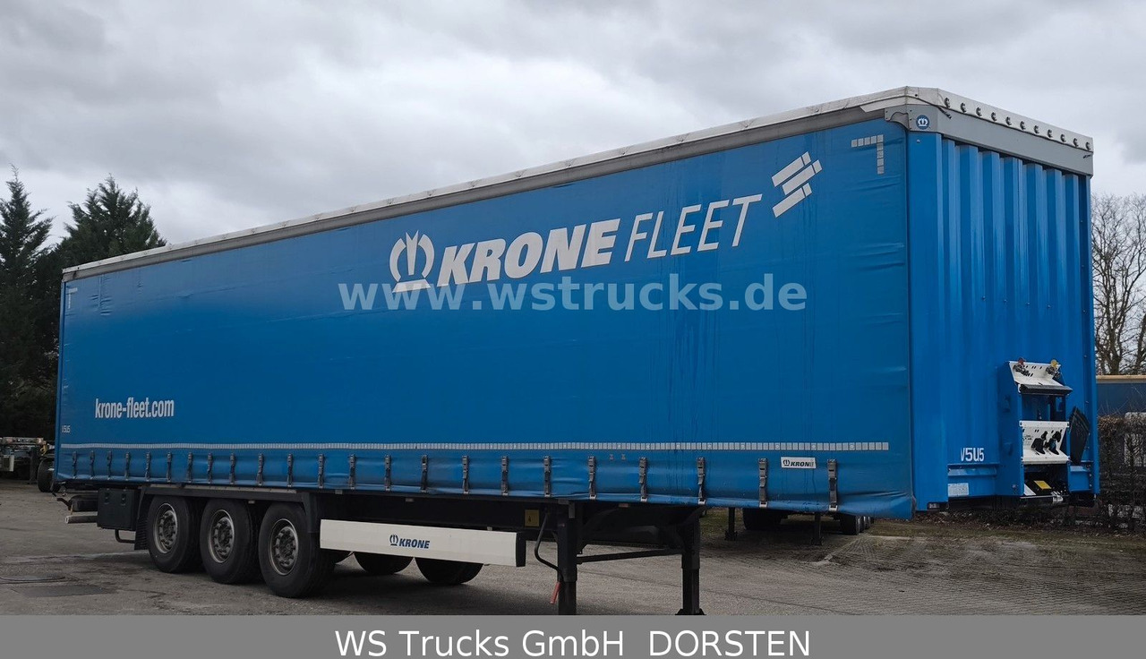 Krone SD 27 Planauflieger mit Edscha | ABS, EBS, XL - Curtainsider semi-trailer: picture 4 Krone SD 27 Planauflieger mit Edscha | ABS, EBS, XL - Curtainsider semi-trailer: picture 4