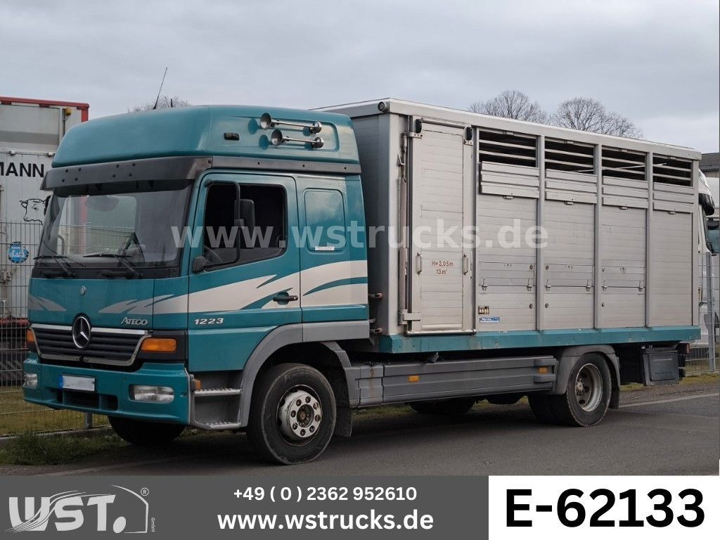 Mercedes-Benz Atego 1223 1 Stock Hohe Gitter Viehtransporter - Horse truck: picture 1 Mercedes-Benz Atego 1223 1 Stock Hohe Gitter Viehtransporter - Horse truck: picture 1