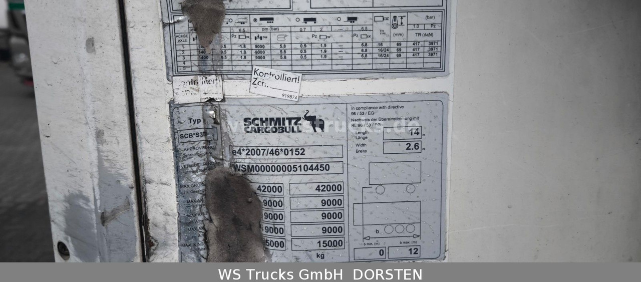 Schmitz Cargobull SKO 24 Kühlauflieger | Rohrbahn Vector 1850Mt - Refrigerator semi-trailer: picture 5 Schmitz Cargobull SKO 24 Kühlauflieger | Rohrbahn Vector 1850Mt - Refrigerator semi-trailer: picture 5