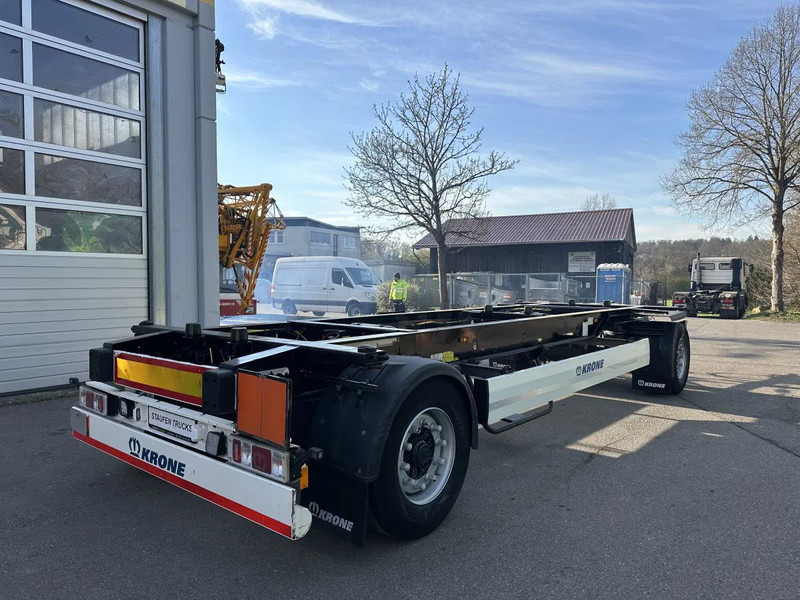 Krone 10 x Jumbo Lafette deutsche Anh. TÜV NEU! 10 x Jumbo Lafette deutsche Anh. TÜV NEU! - Container transporter/ Swap body trailer: picture 5 Krone 10 x Jumbo Lafette deutsche Anh. TÜV NEU! 10 x Jumbo Lafette deutsche Anh. TÜV NEU! - Container transporter/ Swap body trailer: picture 5