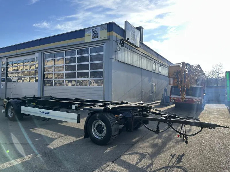 New Container transporter/ Swap body trailer Krone 10 x Jumbo Lafette deutsche Anh. TÜV NEU! 10 x Jumbo Lafette deutsche Anh. TÜV NEU!: picture 7