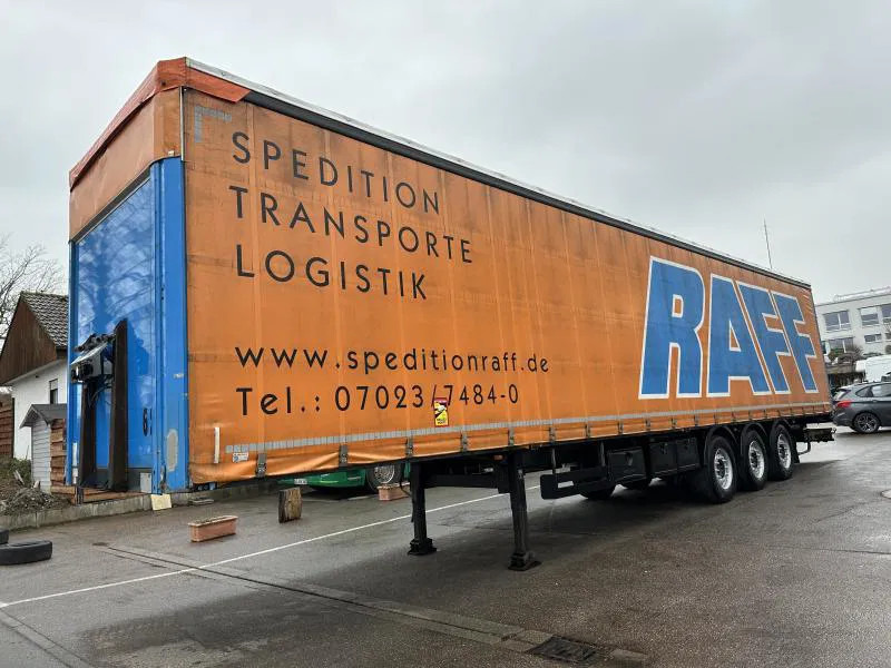 Schwarzmüller 3-Achs Tautliner 3-Achs Tautliner Schiebeplane Edscha Liftachse - Curtainsider semi-trailer: picture 1 Schwarzmüller 3-Achs Tautliner 3-Achs Tautliner Schiebeplane Edscha Liftachse - Curtainsider semi-trailer: picture 1