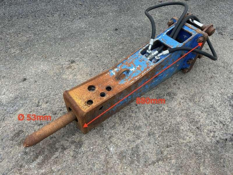177 Kgs - Pelles 2 à 4 Tonnes - Axes 35mm - Hydraulic hammer for Construction machinery: picture 1 177 Kgs - Pelles 2 à 4 Tonnes - Axes 35mm - Hydraulic hammer for Construction machinery: picture 1