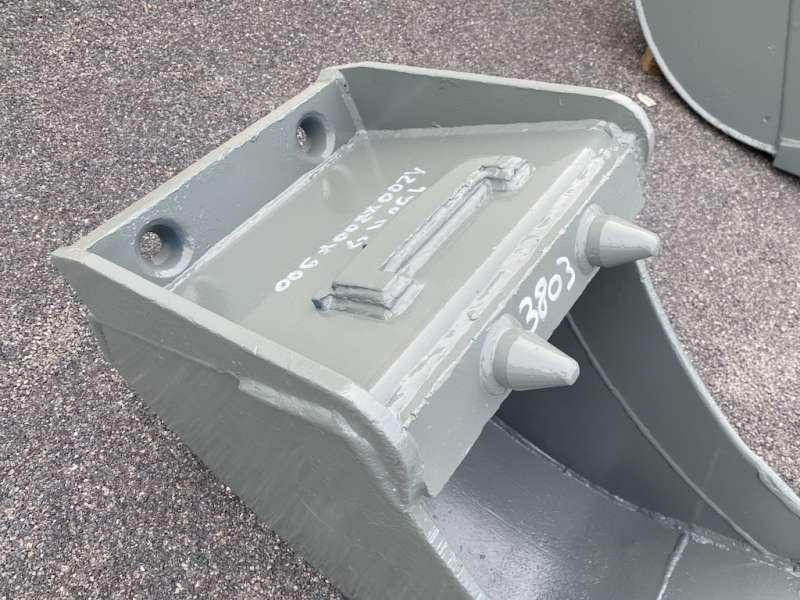 MECALAC 450mm - Series 8 / 10 / 11 et 12 - Excavator bucket for Construction machinery: picture 4 MECALAC 450mm - Series 8 / 10 / 11 et 12 - Excavator bucket for Construction machinery: picture 4