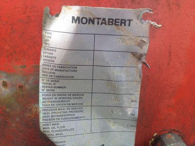 MONTABERT BATEUR A PAL PLANCHE TYPE 70 - Other machinery: picture 5 MONTABERT BATEUR A PAL PLANCHE TYPE 70 - Other machinery: picture 5