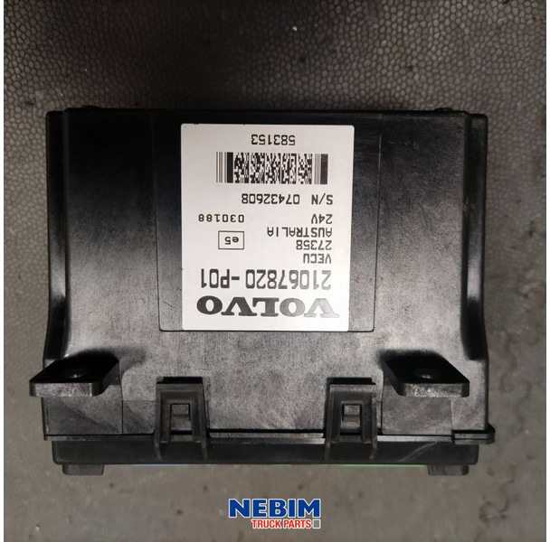 Volvo Volvo - 21067820 - Regeleenheid - Spare parts for Truck: picture 2 Volvo Volvo - 21067820 - Regeleenheid - Spare parts for Truck: picture 2