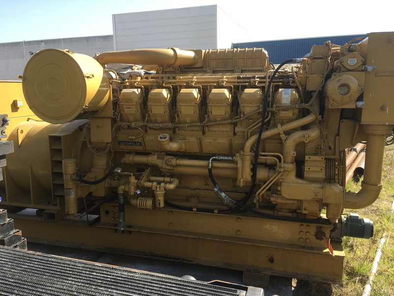 Caterpillar 3512 8EM GENERATOR 1500 KVA USED - Generator set: picture 1 Caterpillar 3512 8EM GENERATOR 1500 KVA USED - Generator set: picture 1