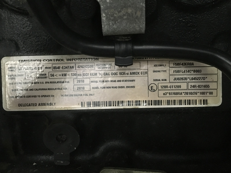 New Construction machinery Perkins 854F-E34TAN NEW: picture 7