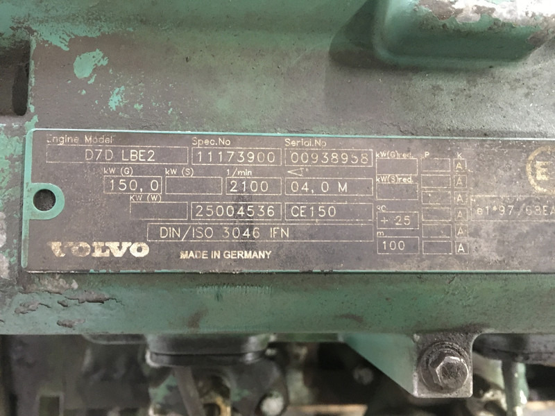 Construction machinery Volvo D7D LBE2 USED: picture 6 Construction machinery Volvo D7D LBE2 USED: picture 6