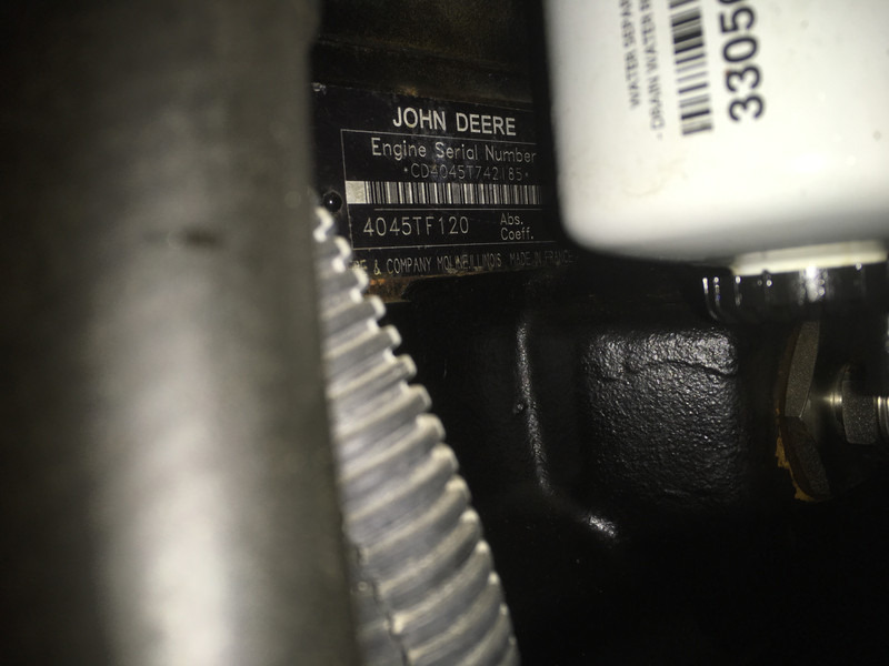 Generator set John Deere 4045TF120 GENERATOR 60 KVA USED: picture 9