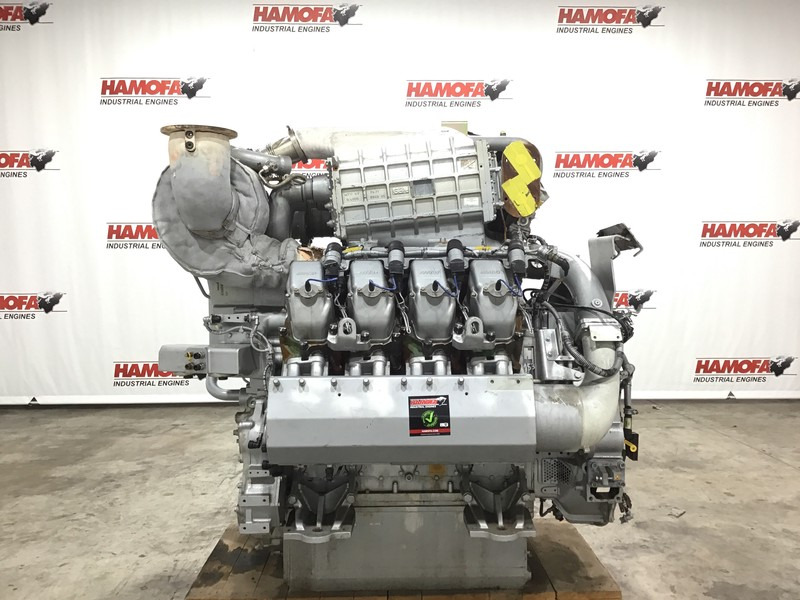MTU 8V4000 L63 GAS FOR PARTS - Engine: picture 1 MTU 8V4000 L63 GAS FOR PARTS - Engine: picture 1