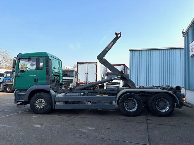 Hook lift truck MAN TGA 26.360BB 6x4 FULL STEEL MULTILIFT HOOK-ARM (ZF16 MANUAL GEARBOX / FULL STEEL SUSPENSION / REDUCTION AXLES / AIRCONDITIONING): picture 5 Hook lift truck MAN TGA 26.360BB 6x4 FULL STEEL MULTILIFT HOOK-ARM (ZF16 MANUAL GEARBOX / FULL STEEL SUSPENSION / REDUCTION AXLES / AIRCONDITIONING): picture 5