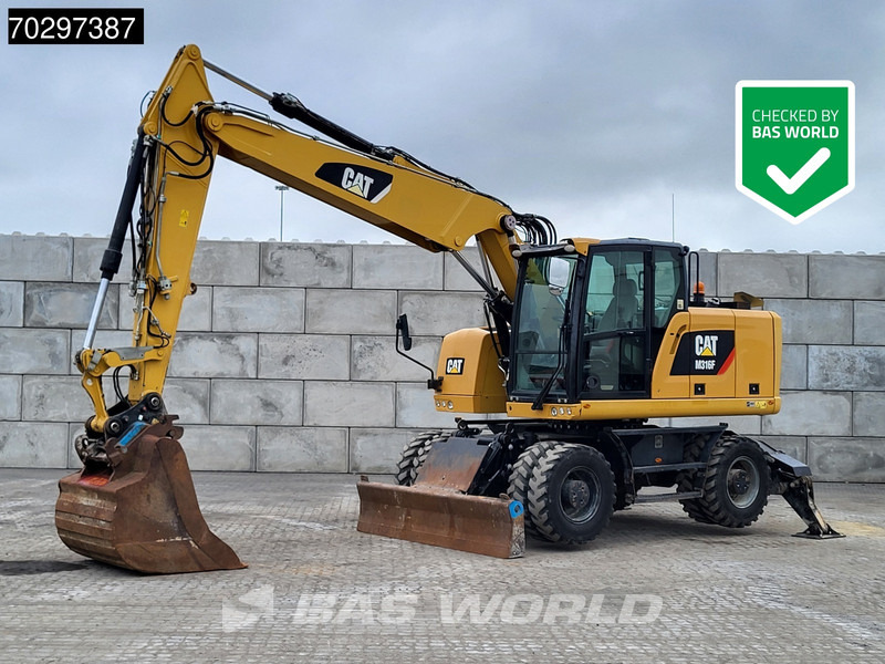 Caterpillar M316 F M316F OUTRIGGERS + BLADE - Wheel excavator: picture 1 Caterpillar M316 F M316F OUTRIGGERS + BLADE - Wheel excavator: picture 1