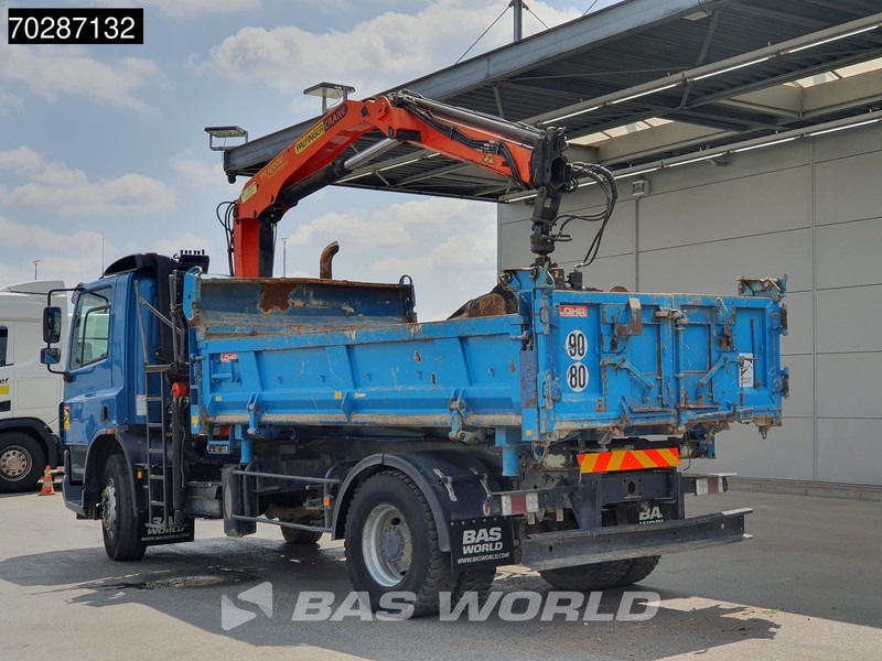 Tipper, Crane truck DAF CF75.310 4X2 Palfinger PK12000 Kran Crane 7m3 tipper Big-Axle Steelsuspension Euro 3: picture 18