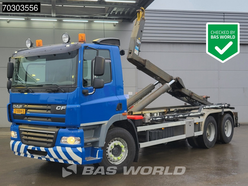 DAF CF85.360 6X2 VDL S-25-6400 containersystem Lift axle Automatic Euro 5 - Hook lift truck: picture 1 DAF CF85.360 6X2 VDL S-25-6400 containersystem Lift axle Automatic Euro 5 - Hook lift truck: picture 1