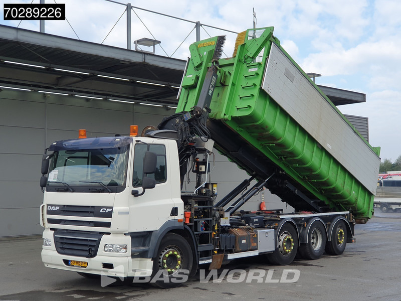 DAF CF85.360 8X2 NL-Truck HIAB 211 E-3 Hipro Crane HIAB XR21S Hooklift Lift+steering Axle Automatic Euro 5 - Hook lift truck, Crane truck: picture 1 DAF CF85.360 8X2 NL-Truck HIAB 211 E-3 Hipro Crane HIAB XR21S Hooklift Lift+steering Axle Automatic Euro 5 - Hook lift truck, Crane truck: picture 1