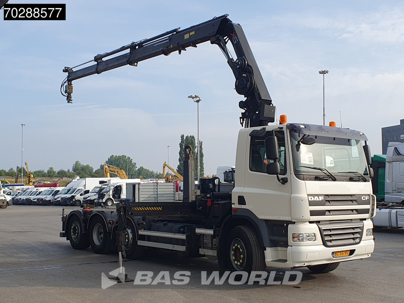DAF CF85.360 8X2 NL-Truck HIAB 211 E-3 Hipro Crane + Hooklift Lift+steering Axle Automatic Euro 5 - Hook lift truck, Crane truck: picture 3 DAF CF85.360 8X2 NL-Truck HIAB 211 E-3 Hipro Crane + Hooklift Lift+steering Axle Automatic Euro 5 - Hook lift truck, Crane truck: picture 3