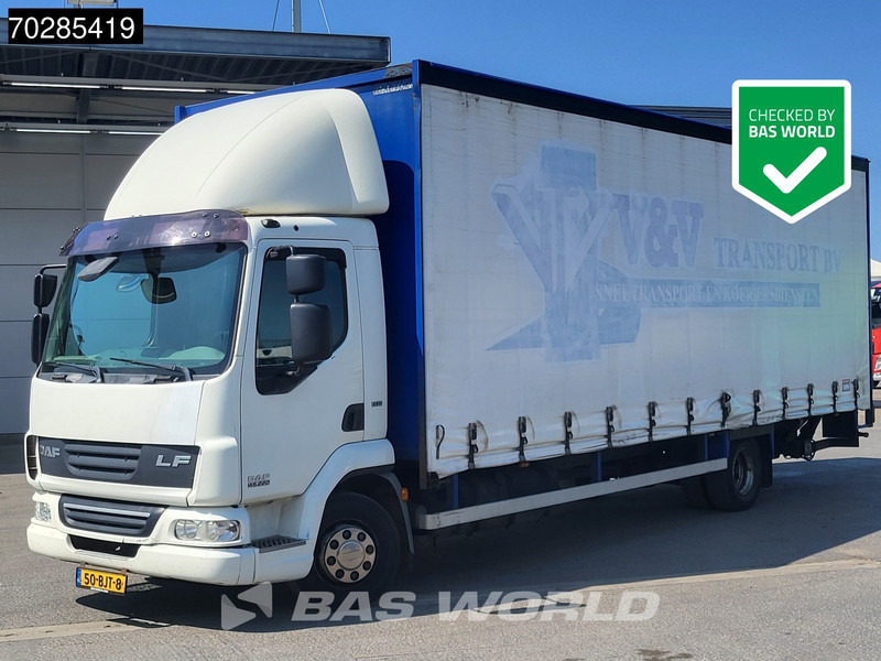 DAF LF45.220 LF 4X2 12tons NL-Truck 1500kg Ladebordwand Automatic EEV - Curtainsider truck: picture 1 DAF LF45.220 LF 4X2 12tons NL-Truck 1500kg Ladebordwand Automatic EEV - Curtainsider truck: picture 1