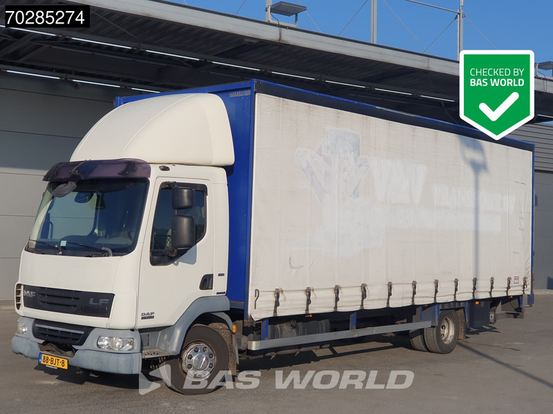 DAF LF45.220 LF 4X2 12tons NL-Truck Automatic 1500kg Ladebordwand EEV - Curtainsider truck: picture 1 DAF LF45.220 LF 4X2 12tons NL-Truck Automatic 1500kg Ladebordwand EEV - Curtainsider truck: picture 1