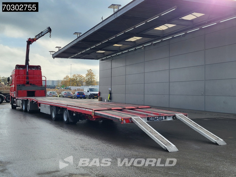 DAF XF 440 XF 6X2 NL-Truck Transporter APK HMF 900-K2 crane Winch Lift-Lenkachse Euro 6 - Dropside/ Flatbed truck, Crane truck: picture 3 DAF XF 440 XF 6X2 NL-Truck Transporter APK HMF 900-K2 crane Winch Lift-Lenkachse Euro 6 - Dropside/ Flatbed truck, Crane truck: picture 3