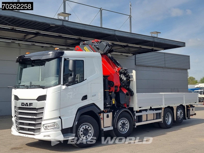 DAF XF 530 8X2 NEW Palfinger PK580 TEC Kran Crane Fly-Jib 2.5t Winch Lift+Lenkasche Retarder - Dropside/ Flatbed truck, Crane truck: picture 2 DAF XF 530 8X2 NEW Palfinger PK580 TEC Kran Crane Fly-Jib 2.5t Winch Lift+Lenkasche Retarder - Dropside/ Flatbed truck, Crane truck: picture 2
