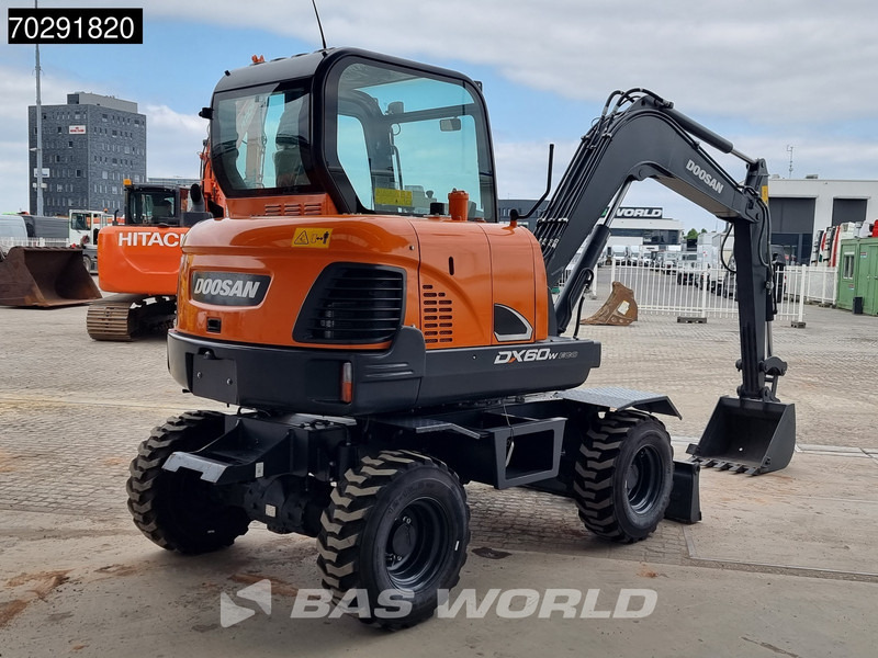 New Wheel excavator Doosan DX60W A/C - NEW UNUSED: picture 8