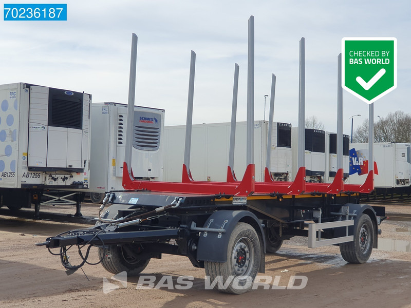 EUROMIX 2A-CAT NEW Wood Holztransport - Log trailer: picture 1 EUROMIX 2A-CAT NEW Wood Holztransport - Log trailer: picture 1