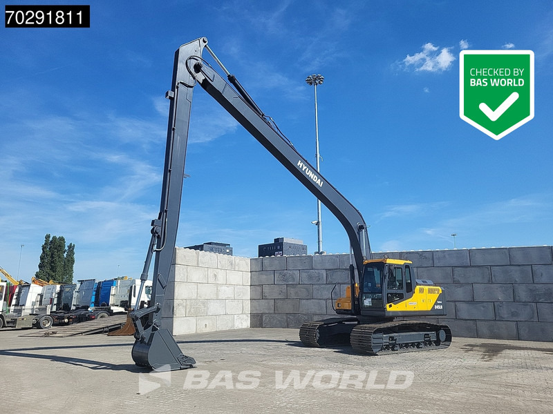 Hyundai R245 LR LRE - LONG REACH - Crawler excavator: picture 1 Hyundai R245 LR LRE - LONG REACH - Crawler excavator: picture 1