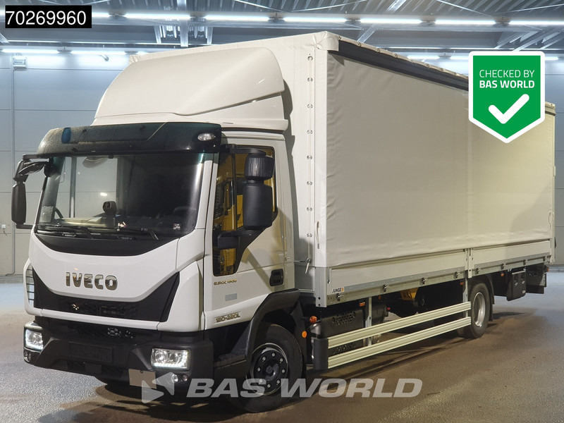 Iveco Eurocargo 120LE220 4X2 12T Automatic Ladebordwand Junge Euro 6 - Curtainsider truck: picture 1 Iveco Eurocargo 120LE220 4X2 12T Automatic Ladebordwand Junge Euro 6 - Curtainsider truck: picture 1