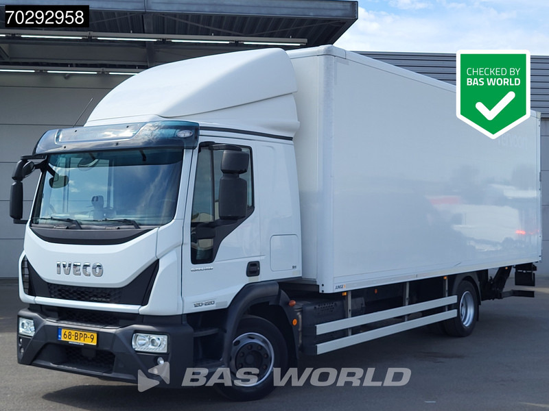 Iveco Eurocargo 120LE220 4X2 Maintained NL-Truck 1500kg Ladebordwand Automatic ACC Euro 6 - Box truck: picture 1 Iveco Eurocargo 120LE220 4X2 Maintained NL-Truck 1500kg Ladebordwand Automatic ACC Euro 6 - Box truck: picture 1