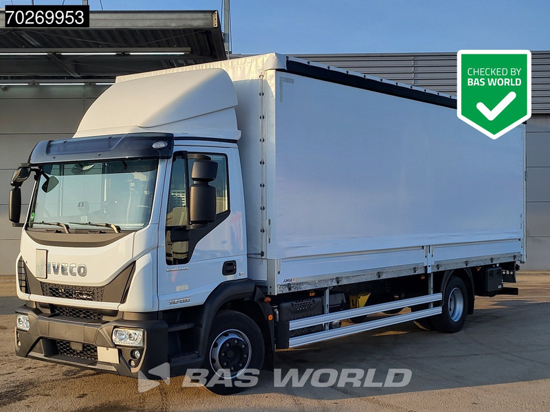 Iveco Eurocargo 140E280 4X2 LOW Mileage! 14tonner Ladebordwand ACC Euro 6 - Curtainsider truck: picture 1 Iveco Eurocargo 140E280 4X2 LOW Mileage! 14tonner Ladebordwand ACC Euro 6 - Curtainsider truck: picture 1