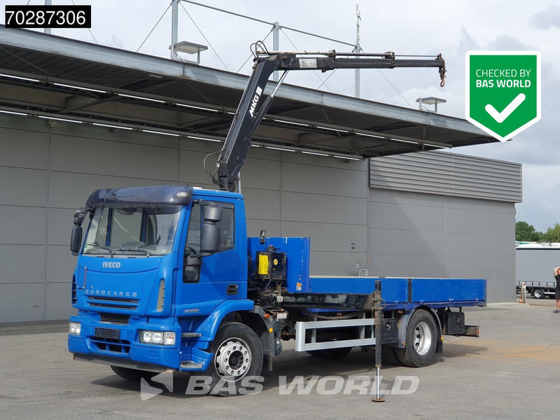 Iveco Eurocargo 180E250 4X2 MKG-HLK66 Crane Euro 5 - Dropside/ Flatbed truck, Crane truck: picture 1 Iveco Eurocargo 180E250 4X2 MKG-HLK66 Crane Euro 5 - Dropside/ Flatbed truck, Crane truck: picture 1